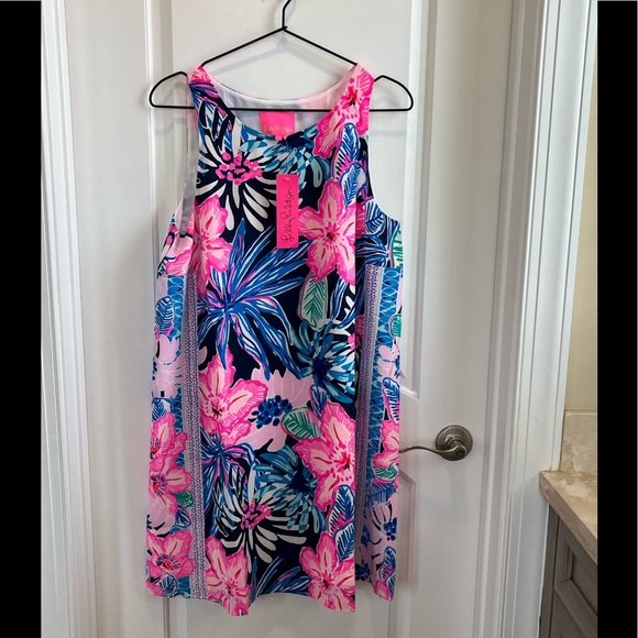 NWT Lilly Pulitzer Jackie Silk Shift - Picture 4 of 8